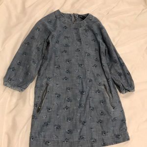 Gap Girl’s chambray floral dress